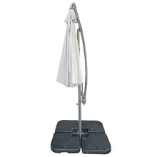 Load image into Gallery viewer, 10 Ft Offset Cantilever Patio Umbrella With Crank And Tilt Adjustment For Pool, Deck, And Garden - Gray