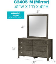 Load image into Gallery viewer, Burlington - Dresser - Gray