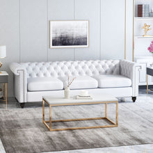 Load image into Gallery viewer, Chesterfield Style 3 Seater Sofa With Deep Button Tufting