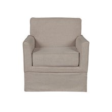 Load image into Gallery viewer, Timeless Slipcover Accent Armchair With Track Arm Silhouette Upholstered - Light Brown