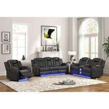 Load image into Gallery viewer, Benz - LED & Power Recliner With Adjustable Headrests And Ambient LED Lighting