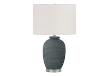 Load image into Gallery viewer, Lighting, Table Lamp, Ceramic, Contemporary - Blue