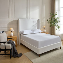 Load image into Gallery viewer, Harper - Tall Headboard Upholstered Bed / High Headboard / Elegant Simplicity / No Box Spring Needed