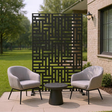 Load image into Gallery viewer, Six Panel Screen Room Divider (713103) - Black