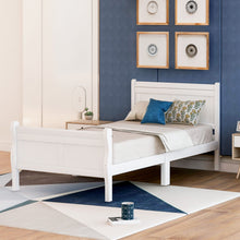 Load image into Gallery viewer, Platform Bed Frame Mattress Foundation Sleigh Bed With Headboard / Footboard / Wood Slat Suppor
