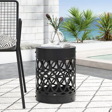 Load image into Gallery viewer, Outdoor Metal Large End Table, Modern Design