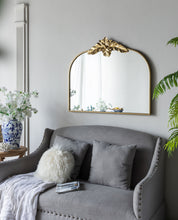Load image into Gallery viewer, Arched Wall Mirror With Metal Frame, Wall Mirror For Living Room