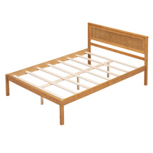Load image into Gallery viewer, Platform Bed Frame With Headboard