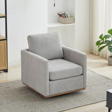 Load image into Gallery viewer, Square Upholstered Swivel Accent Chair