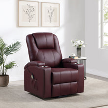 Load image into Gallery viewer, Macklin - Power Lift Massage Recliner With Heat And Dual Cupholders