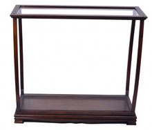 Load image into Gallery viewer, 13" Glass Standard Display Stand - Dark Brown