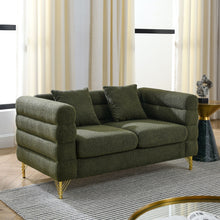 Load image into Gallery viewer, Oversized 2 Seater Sectional Sofa With Deep Seating And 2 Pillows