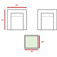 Load image into Gallery viewer, 2 Person Seating Set With Cushions