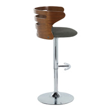 Load image into Gallery viewer, Cosi - Mid Century Modern Adjustable Barstool With Swivel & Rounded T Footrest (Set of 2)