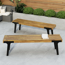 Load image into Gallery viewer, Dining Bench (Set of 2) - Teak