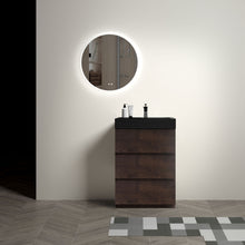 Load image into Gallery viewer, Alice - Bathroom Vanity With Large Storage Freestanding Bathroom Vanity, Sink For Modern Bathroom, One-Piece Sink Basin Without Drain And Faucet