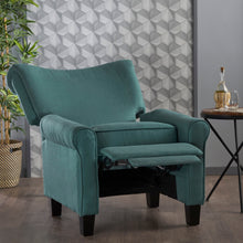 Load image into Gallery viewer, Wide Manual Standard Recliner - Teal