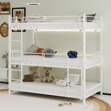 Load image into Gallery viewer, Triple Frame Bed With Built In Ladder