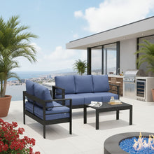Load image into Gallery viewer, Outdoor Patio Set, All-Weather With Thick Cushions