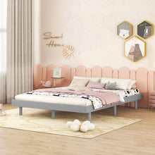 Load image into Gallery viewer, Modern Floating Platform Bed Frame