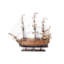 Load image into Gallery viewer, Hand Painted Model Boat (624630) - Light Brown