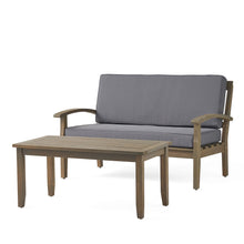 Load image into Gallery viewer, 4 Person Outdoor Seating Group With Water Resistant Cushions