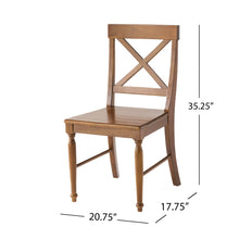 Load image into Gallery viewer, Dining Chair With X Shaped Back (Set of 2)