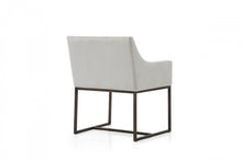 Load image into Gallery viewer, Upholstered Fabric Dining Arm Chair - Beige