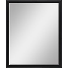 Load image into Gallery viewer, 42" Solid Wood Framed Accent Mirror - Black