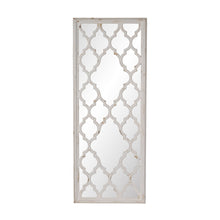 Load image into Gallery viewer, Distressed Floor Mirror, Full Body Mirror For Bathroom Bedroom Living Room - White