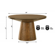 Load image into Gallery viewer, Round Table With Pedestal Base