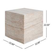 Load image into Gallery viewer, Outdoor / Indoor Square Lightweight Side Table