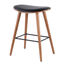 Load image into Gallery viewer, Saddle - Contemporary Counter Stool (Set of 2)