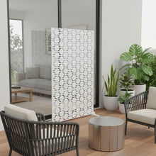 Load image into Gallery viewer, Three Panel Screen Room Divider (562892) - White