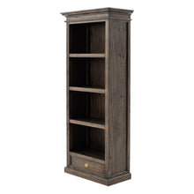 Load image into Gallery viewer, Four Tier Bookcase - Brown / Black