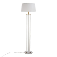 Load image into Gallery viewer, Rope Contemporary Floor Lamp - Natural / White