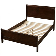 Load image into Gallery viewer, Louis Phillipe Sleigh Bed