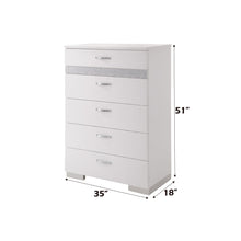 Load image into Gallery viewer, Naima II - High Gloss Chest - White