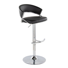 Load image into Gallery viewer, Jie - Contemporary Adjustable Barstool With Swivel & Rounded T Footrest (Set of 2)