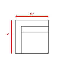 Load image into Gallery viewer, Right Left Sectional 1 Patio Chair With Cushions - Multicolor