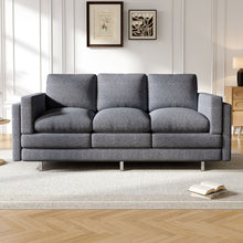 Load image into Gallery viewer, 3 Seater Sofa With Dual Layer Seat Cushions