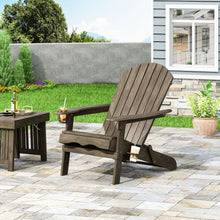 Load image into Gallery viewer, Zenithia - Outdoor Foldable Adirondack Chair With 2 Cup Holders
