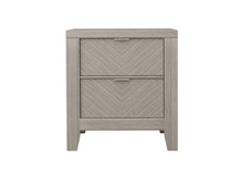 Load image into Gallery viewer, 2 Drawer Nightstand - Light Gray