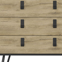 Load image into Gallery viewer, Three Drawer Dresser - Natural / Black