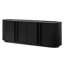 Load image into Gallery viewer, TV Stand With Fluted Tambour Style Door