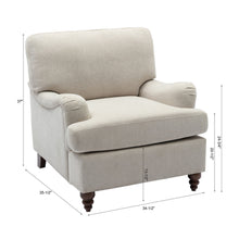 Load image into Gallery viewer, Candor - Arm Chair With English Roll Arms
