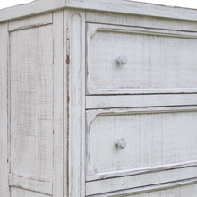 Load image into Gallery viewer, Solid Wood Four Drawer Chest - Antiqued White
