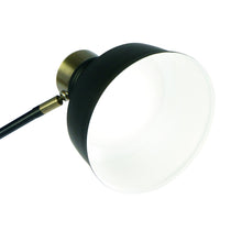 Load image into Gallery viewer, LED Adjustable Desk Lamp - Matte Black And Antiqued Brass