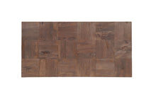 Load image into Gallery viewer, Solid Wood Coffee Table - Dark Brown And Black