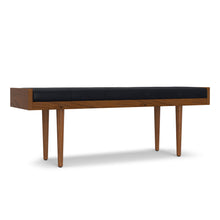 Load image into Gallery viewer, Anya - Ottoman Bench - Black